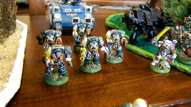 Army, Command Squad, Dark Angels, Elite, Headquarters, Space Marines, Terminator Squad