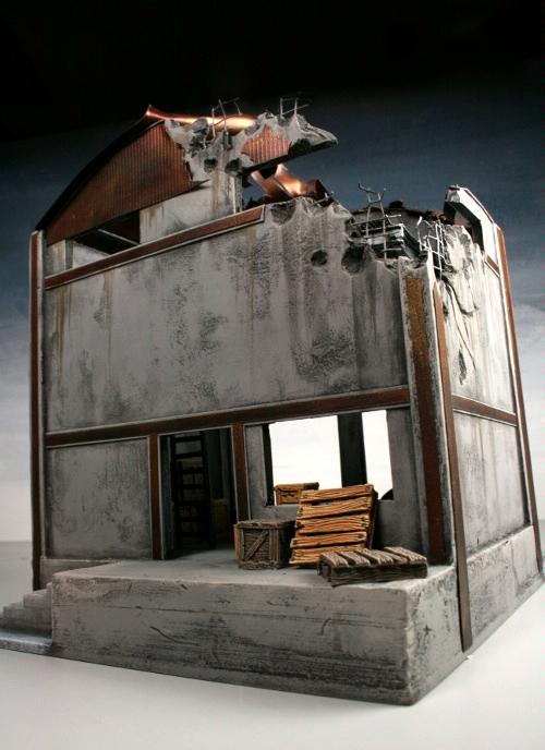 Cities Of Death, Industrial, Objective Marker, Ruins, Scratch Build, Supplies, Terrain, Urban, Warehouse