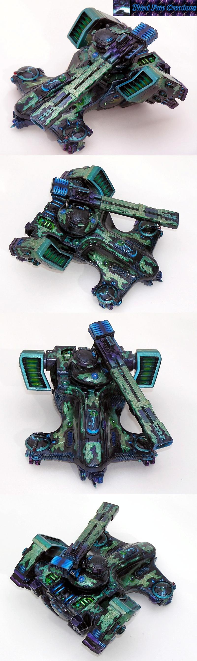 Airbrush, Bling, Hammerhead, Tau, Warhammer 40,000