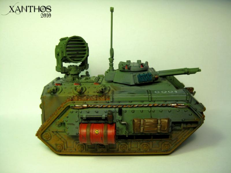 Death Korps of Krieg Chimera Armoured Skirts Warhammer 40k Autocannon Turret 