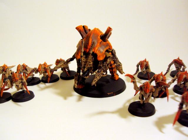 Carnifex, Hormagaunts, Tyranids, Warhammer 40,000