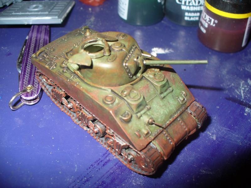 finished sherman