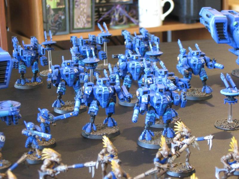 Hammerhead, Kroot, Tau