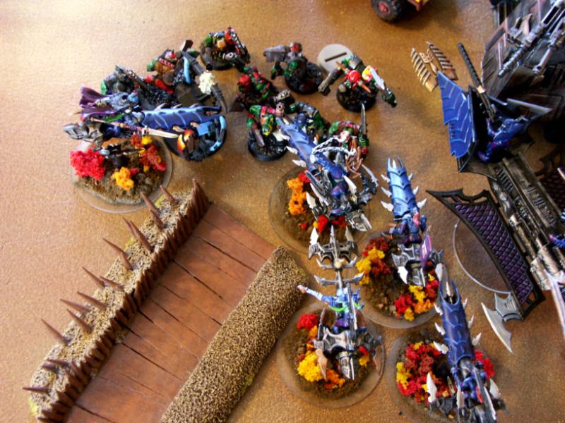 Battle Report, Dark Eldar, De, Orks, Warhammer 40,000