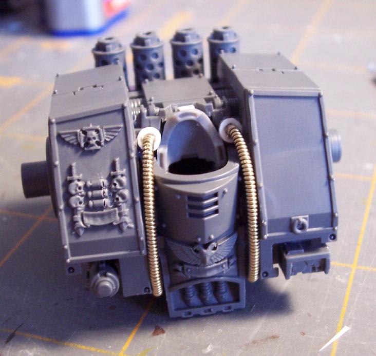 Libby Dread's torso assembled