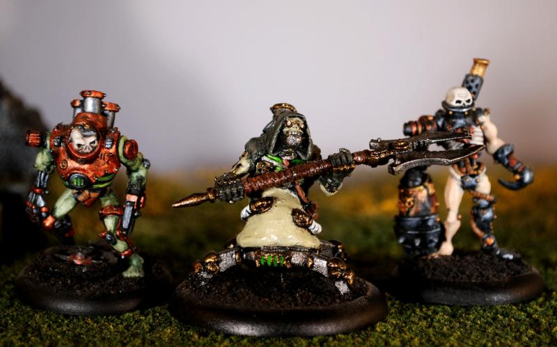 Cryx, Necro-tech, Cryx Necro-Tech and Scrap Thralls