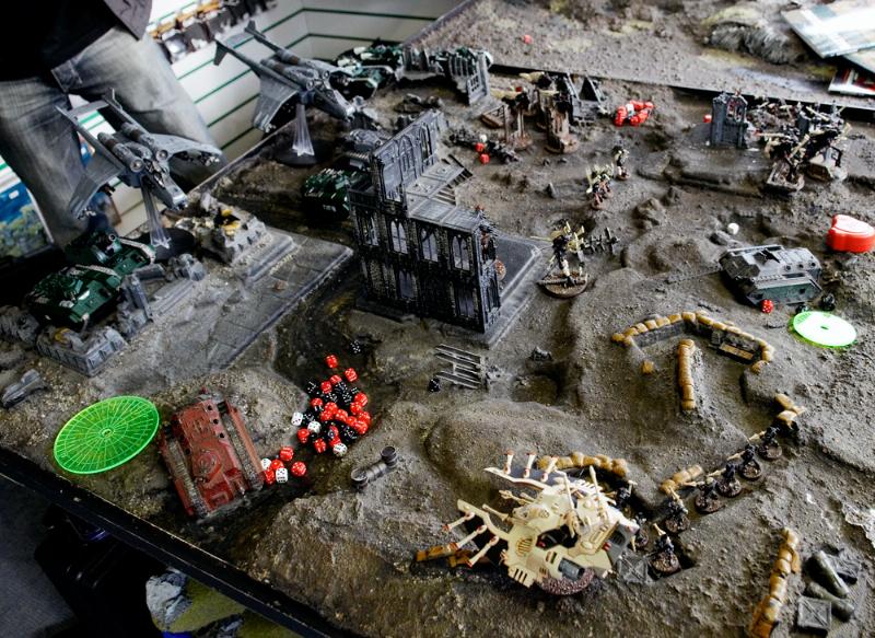 Battle, Game Table, Terrain