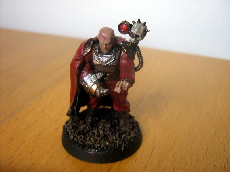 Cadians, Imperial Guard, Sergeant, Servoskull, Veteran