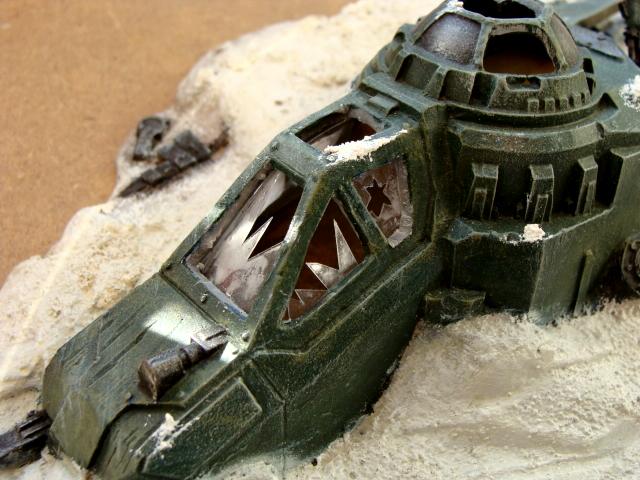 Aquilla Lander, Conversion, Terrain, Warhammer 40,000