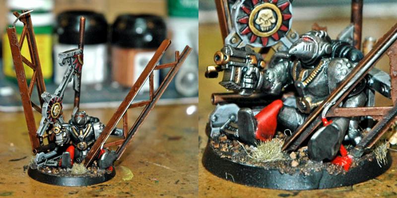 Diorama, Doom Geagles, Marker, Objective Marker, Space Marines
