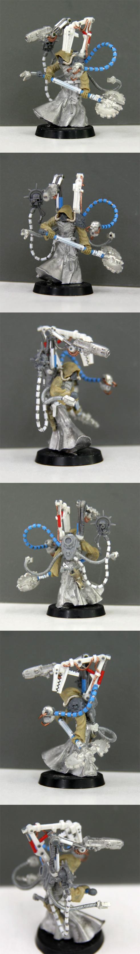 Adeptus Mechanicus, Cyborg, Female, Techpriest