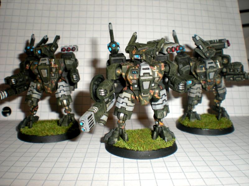 Battle Suits, Tau Conversions