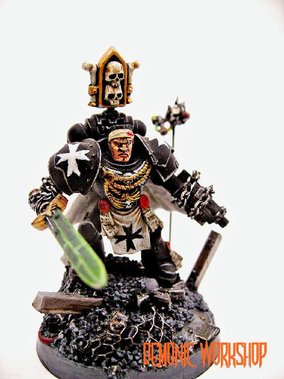 Artwork, Black Templars, Demonic Workshop, Space Marines, Warhammer 40,000