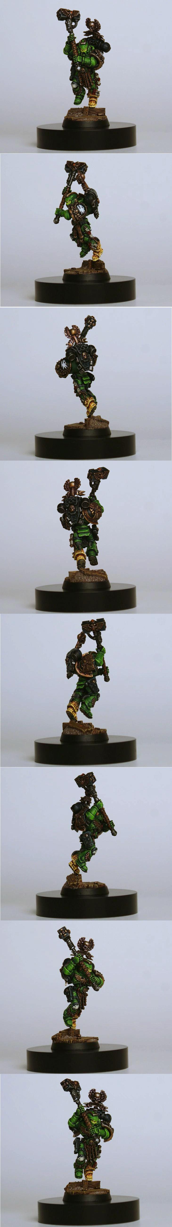 Awesome, Captain, Salamander, Space Marines, Thunder Hammer