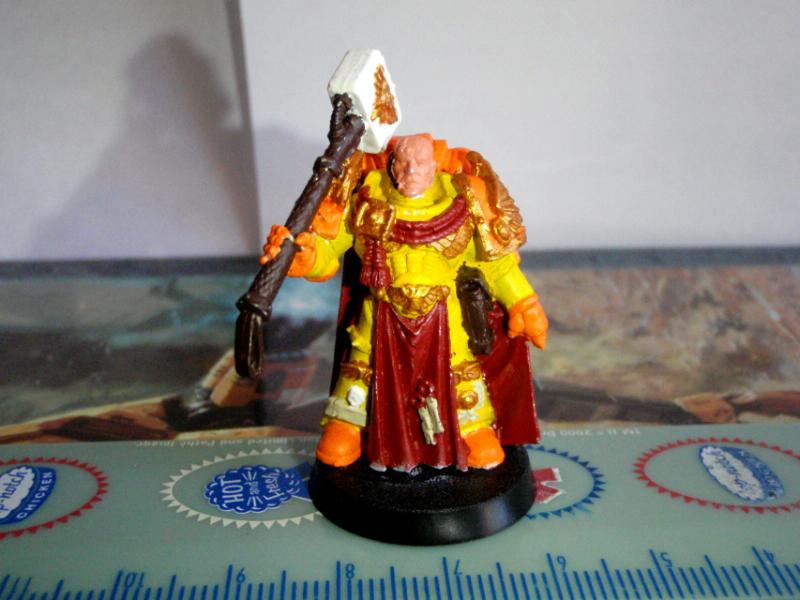 Space Marines, chapter master 'Scorpius Lysander'
