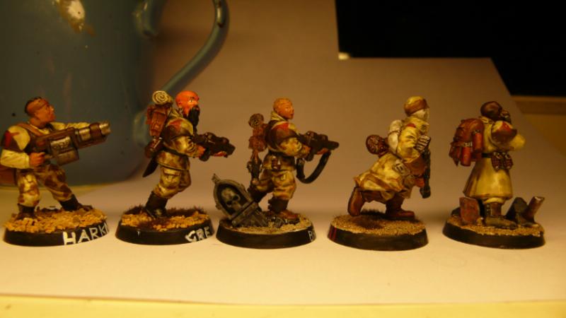 Desert, Platoon Command, Scavengers, Troops