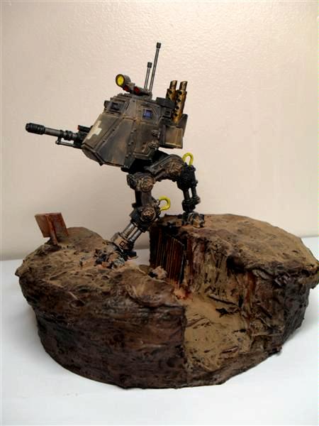 Diorama, Imperial, Imperial Guard, Trench, World War 2