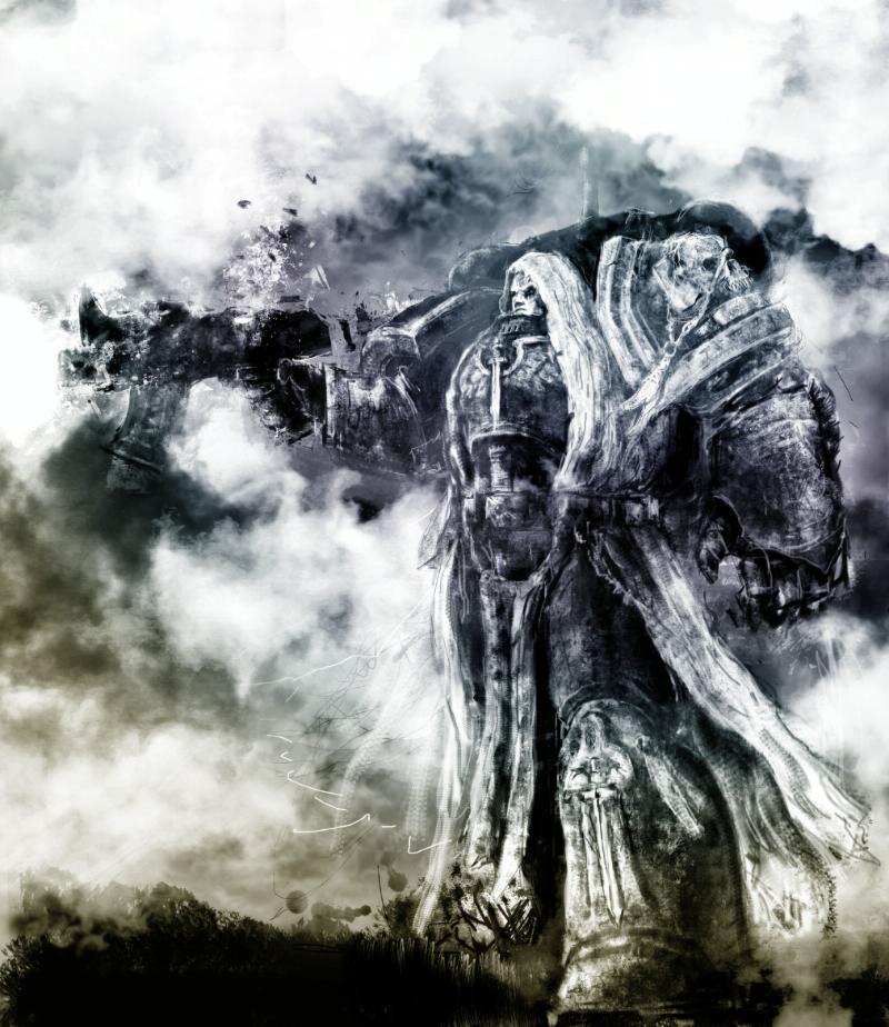 Artwork, Dark Angel Space warhammer space marine art. Artwork, Dark Angel Space