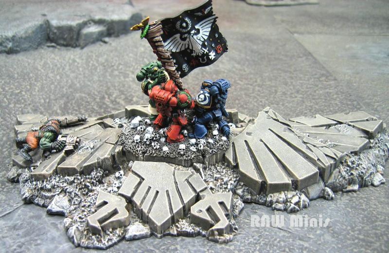 Blood Angels, Conversion, Dark Angels, Diorama, Imperial, Painting, Space Marines, Terrain, Ultramarines, Warhammer 40,000