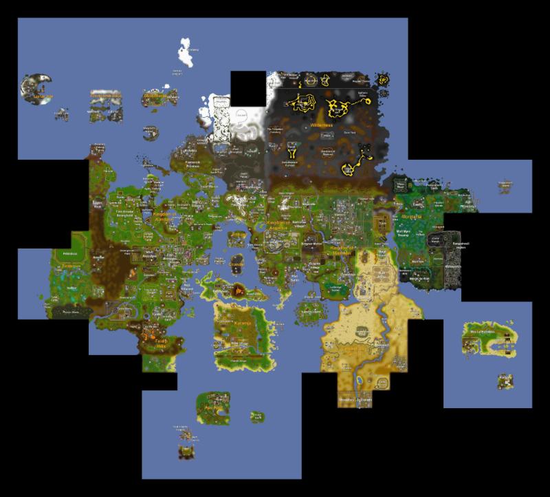 RuneScape World Map