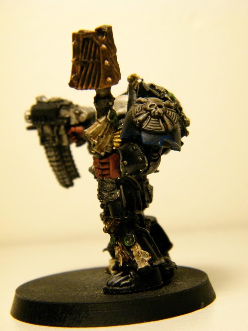 Chaplain, Space Marine Terminator Chaplain, Space Marines, Terminator Armor