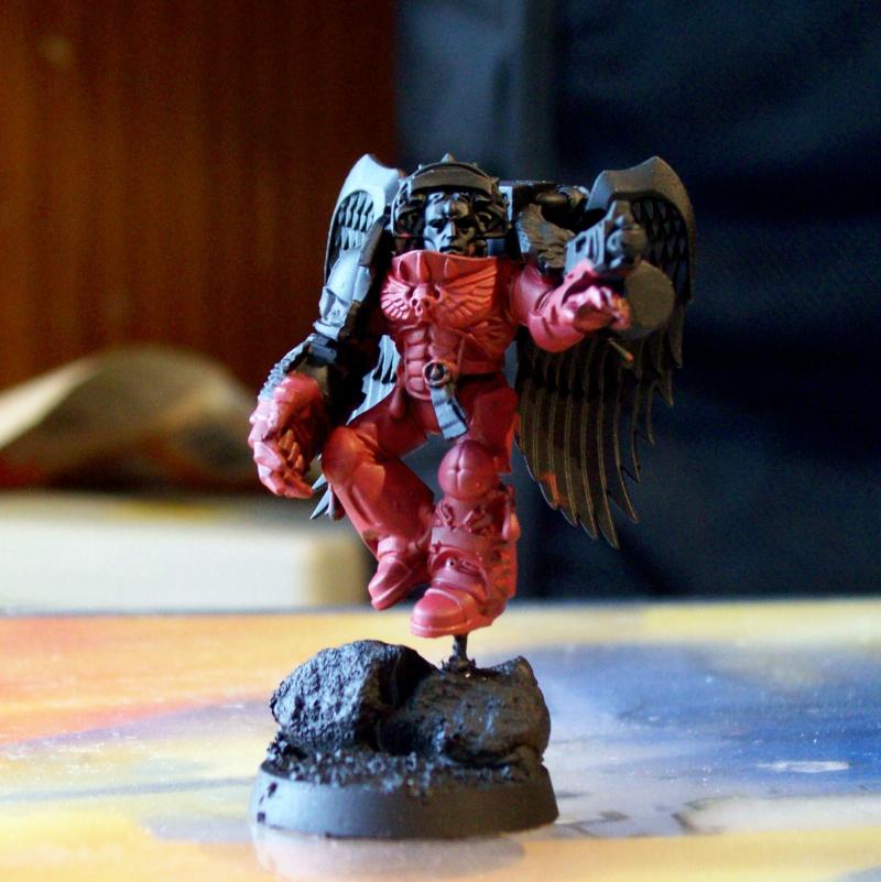 Blood Angels, Flesh Tearers, Resin Bases, Sanguinary Guard