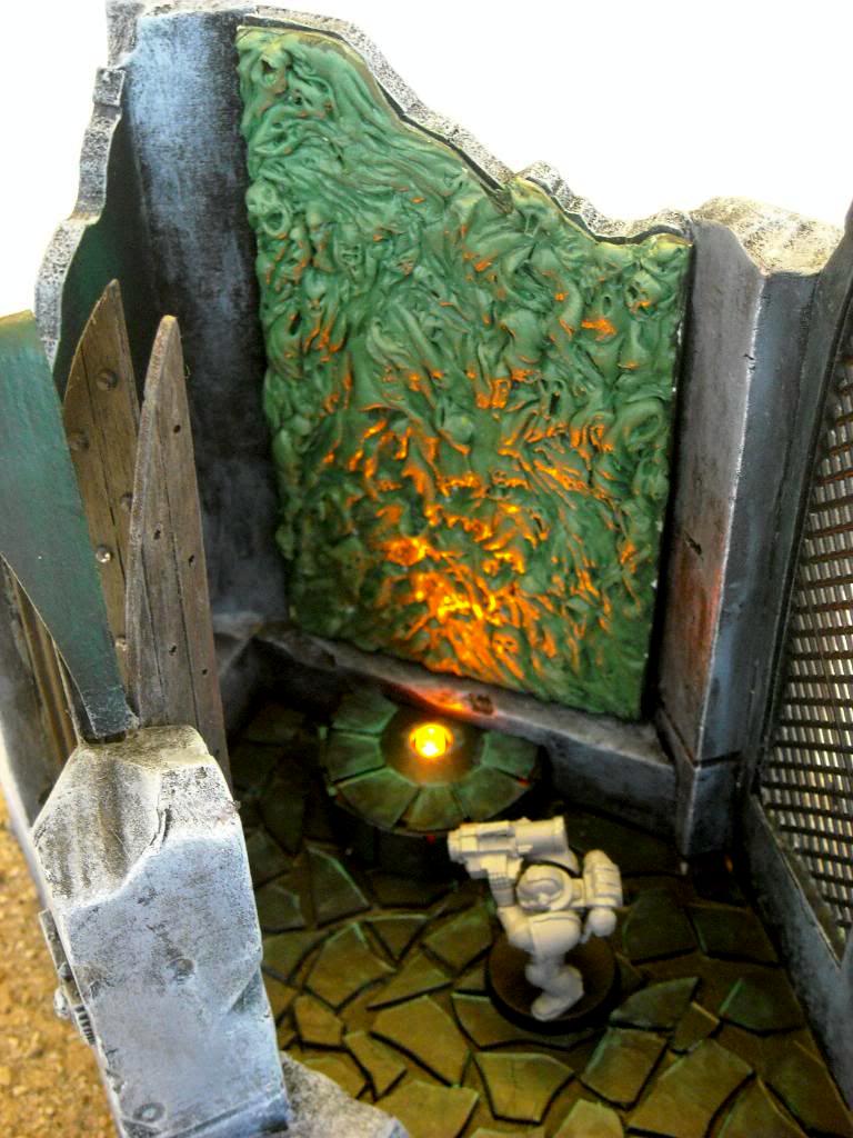 40k Terrain, Chapel, Dark Angels, Dark Angels Terrain, Konflikt Terrain, Terrain, Warhammer 40,000