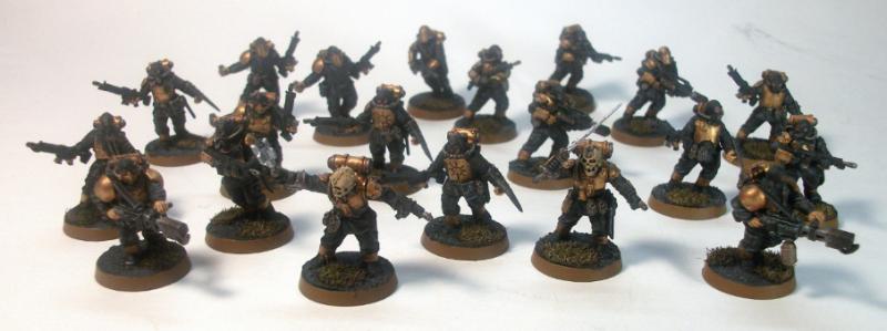 Armored Company, Chaos, Lost And The Damned, Militia, Renegades