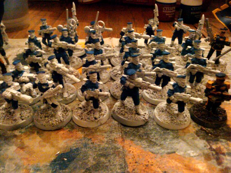 Warhammer 40K Mordian Iron Guard, Imperial Guard Commission Painting