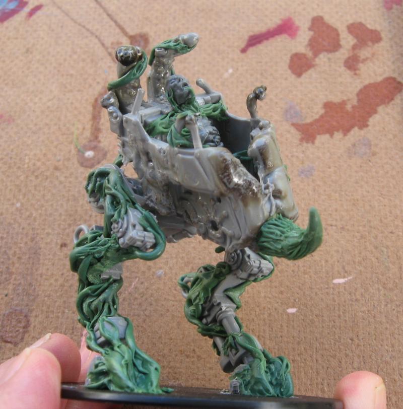 Chaos Daemons, Conversion, Daemon Prince, Daemons, Nurgle, Work In Progress