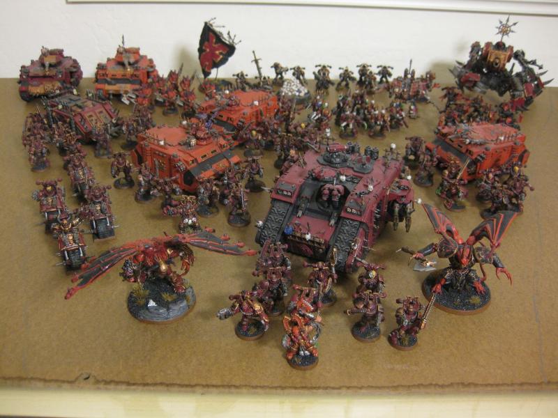 Berserkers Chaos Space Marines Khorne World Eaters