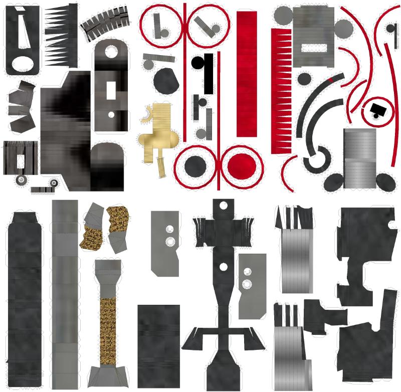 space marine papercraft