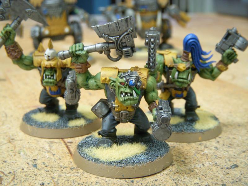 Bad Moon Orks, Imperial Guard Mordian Iron Guard Bad Moon Orks, Mordian