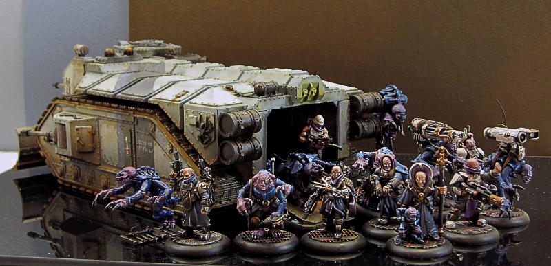 Crassus Assault Transport, Cult, Genestealer, Genestealer Cult, Genestealer Cult Limo, Hybrid, Hybrids, Limo
