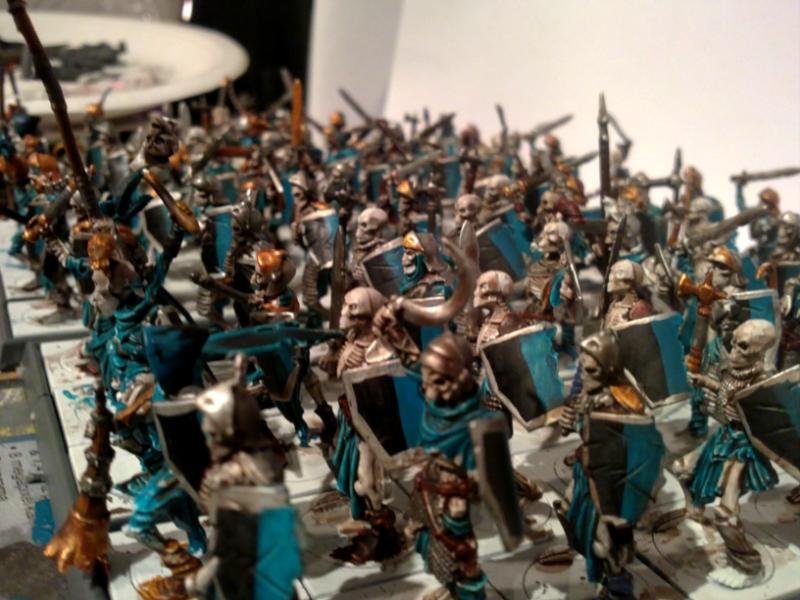 Horde, Mantic Games, Painted, Skeletons