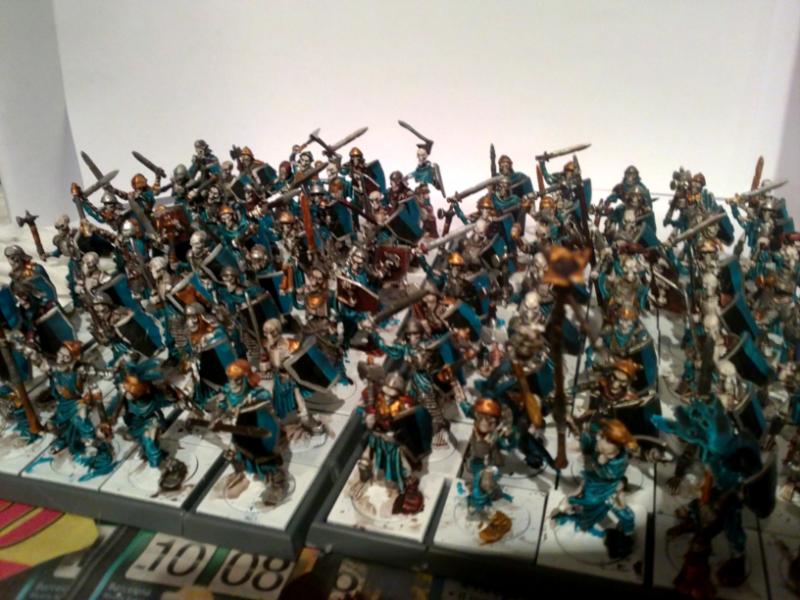 Horde, Mantic Games, Painted, Skeletons