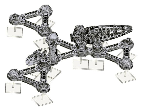 Spartan Games Firestorm Armada 08 18 2012 Ships Stations new