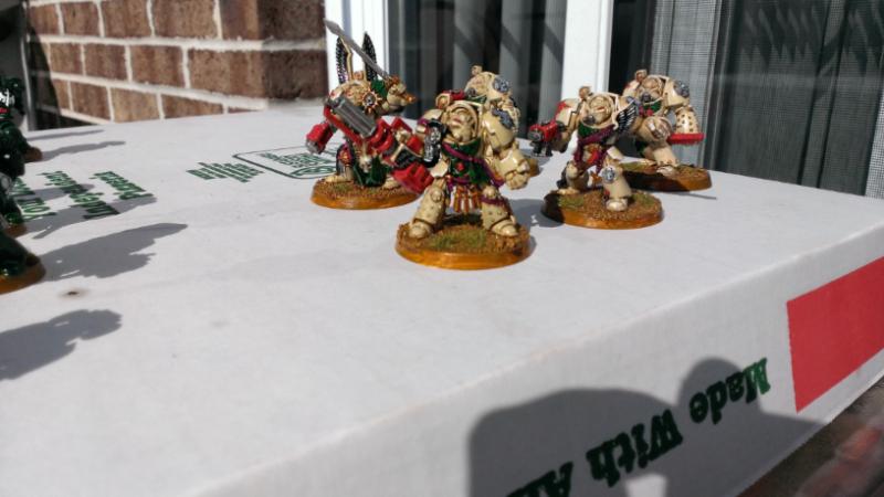 Dark Angels, Deathwing, Pip, Terminator Armor - Deathwing Nuln Oil