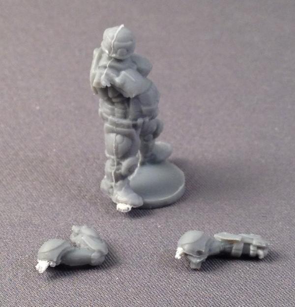 Need help with this mini, found out shes made from the finecast resin, but  I don't think regular glue that I use for the regular minis isn't working.  : r/Warhammer40k