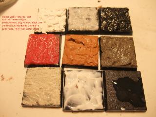 Vallejo Basing Paste Sample Comparison (Thick Mud/Mud&Grass/Earth Texture)  : r/wargaming