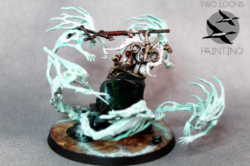 Age Of Sigmar, Skaven, Undead, Warhammer Fantasy Skaven Necromancer Front Gallery DakkaDakka