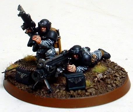 Astra Militarum 40K Imperial Guard Cadian Heavy Weapon SPOTTER ARMS 