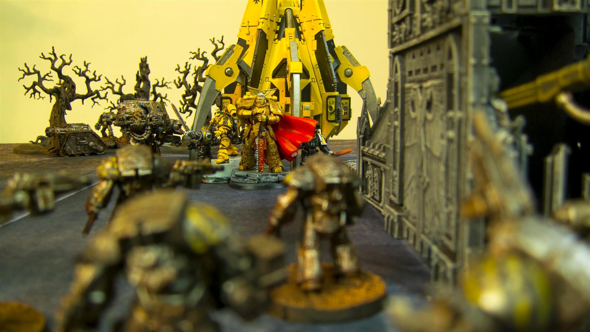 Imperial Fists Vs Iron Warriors Udpated Aug Battle Report Added