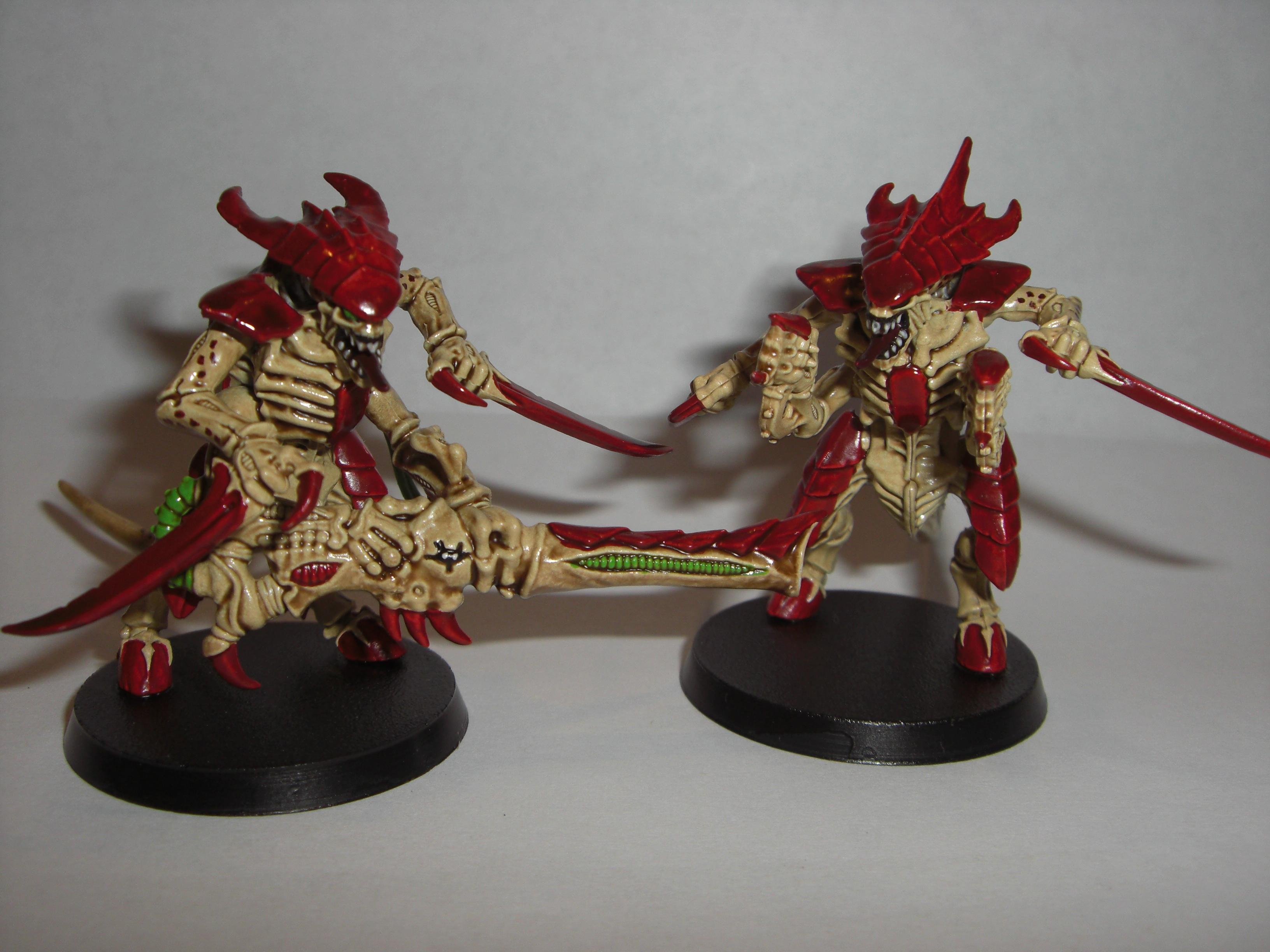 Dipped, Tyranid Warriors, Tyranids, Work In Progress