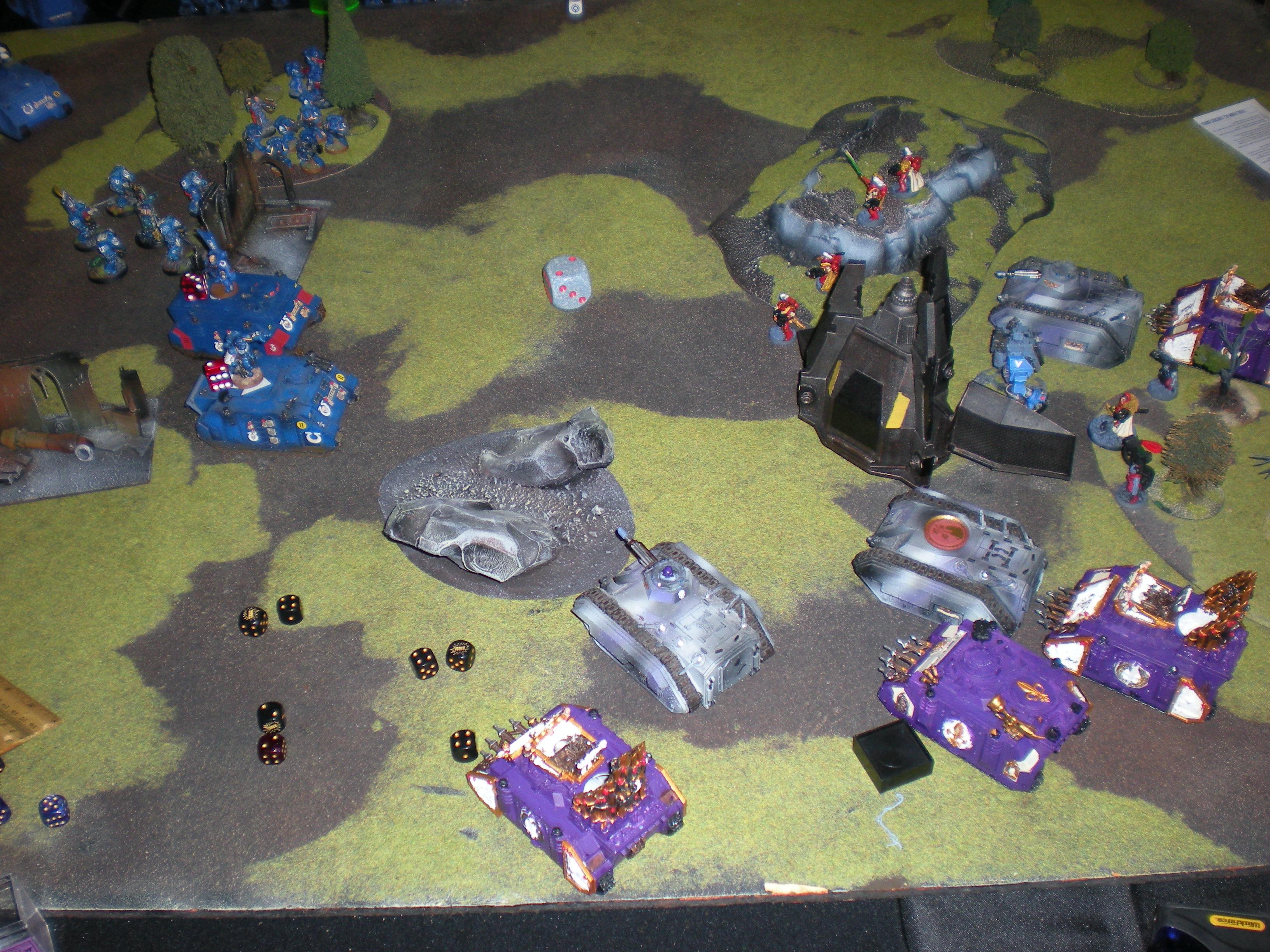 Battle Report, Imperial Guard, Space Marines