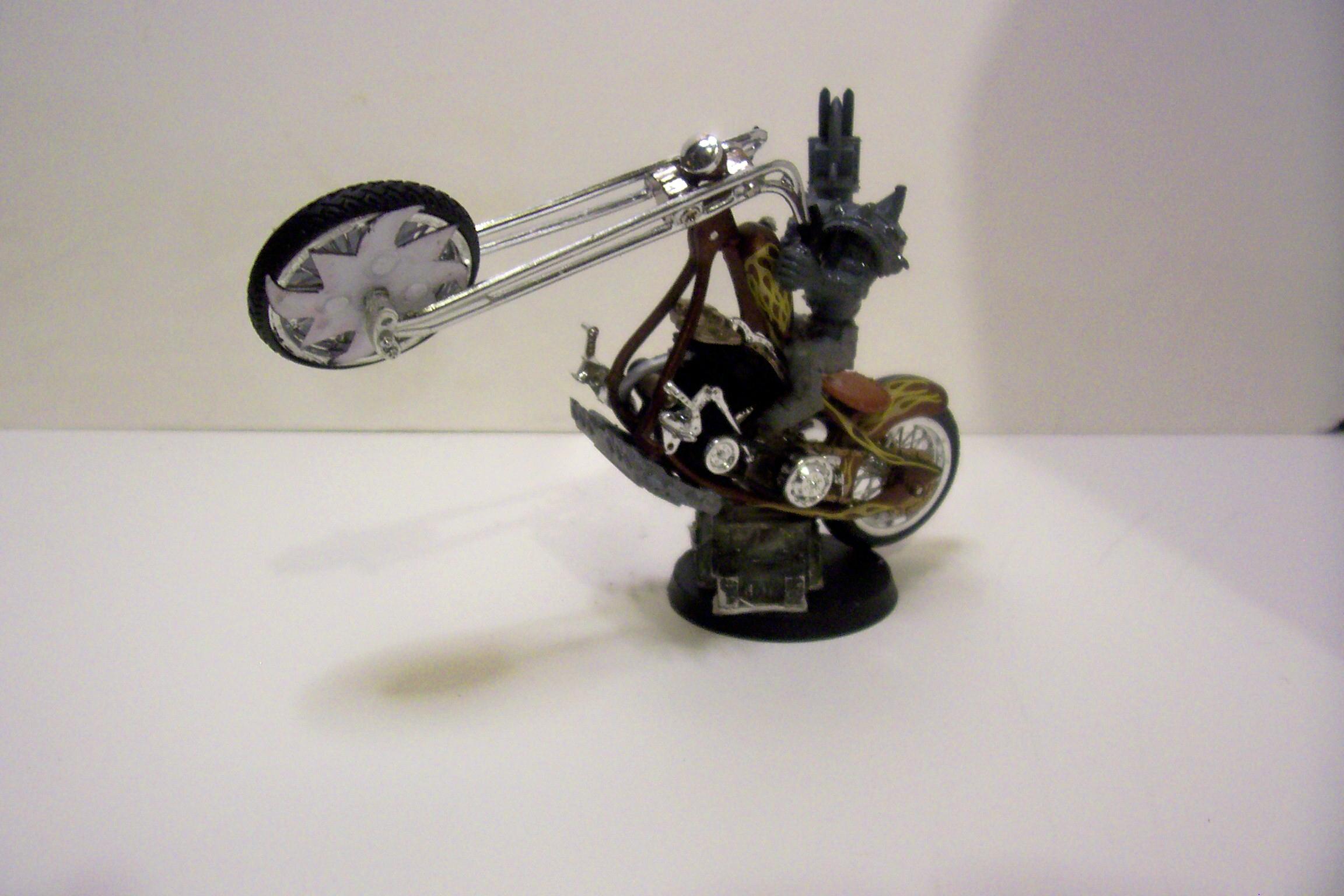 Bike, Conversion, Orks, Toy, Warboss, Warhammer 40,000, Work In Progress