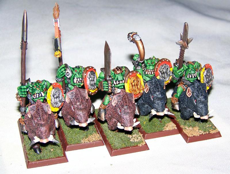 Boarboyz, Orcs, Spearmen, Warhammer Fantasy