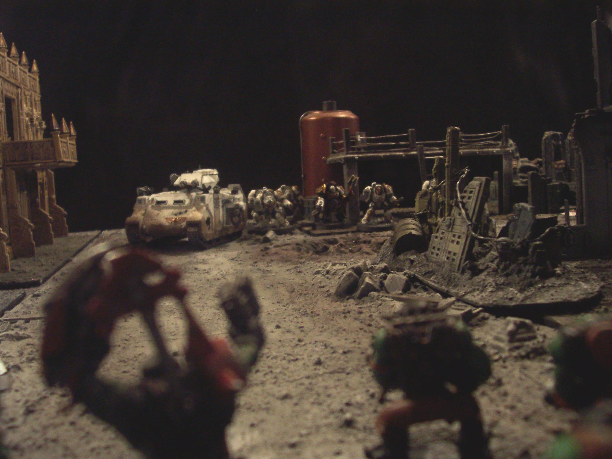 Action, Celestial Lions, Cities Of Death, Orks, Space Marines, Warhammer 40,000