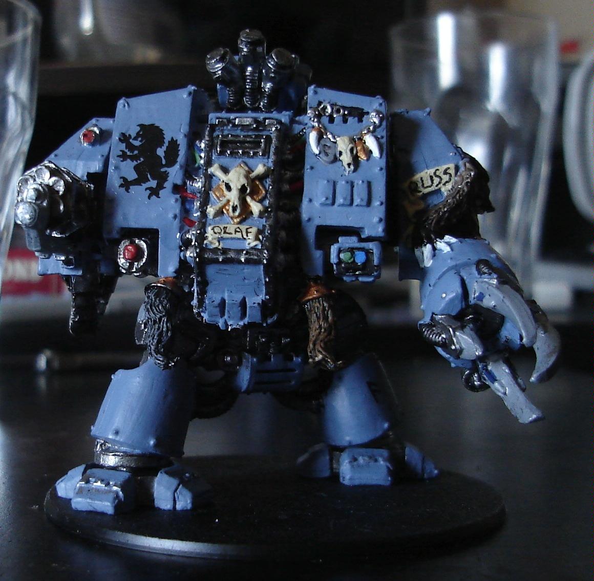 Dreadnought, Space Marines, Space Wolves, Warhammer 40,000