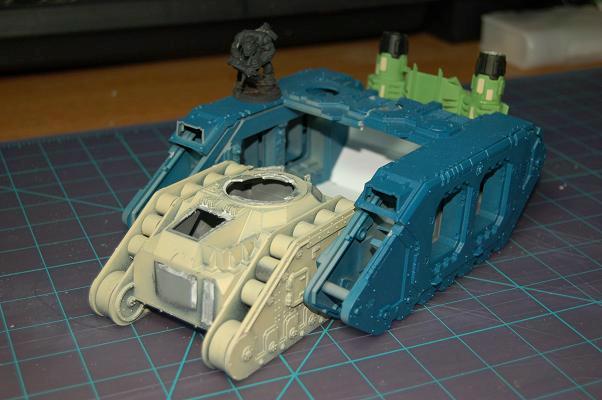 Battlewagon, Conversion, Orks, Warhammer 40,000, Work In Progress